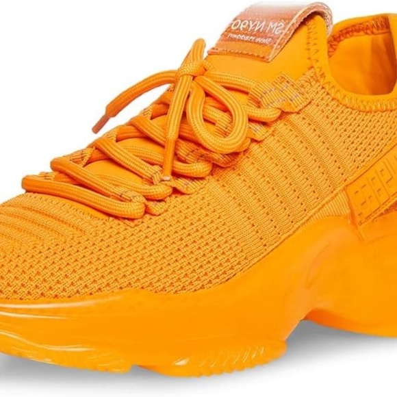 STEVE MADDEN Maxima Orange Sneakers - Picture 5 of 5